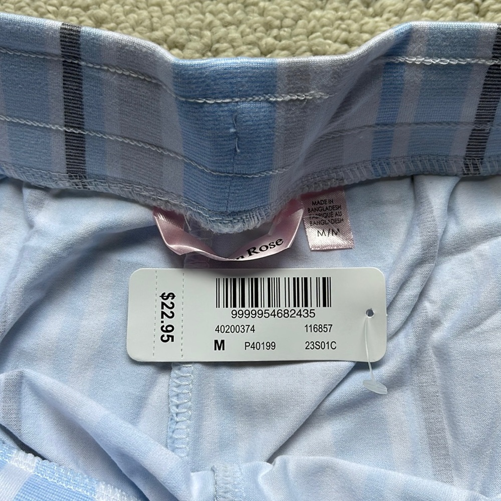 La Vie en Rose NWT Super Soft Pyjama Set Shorts & Top Size MEDIUM NEW - Picture 11 of 16